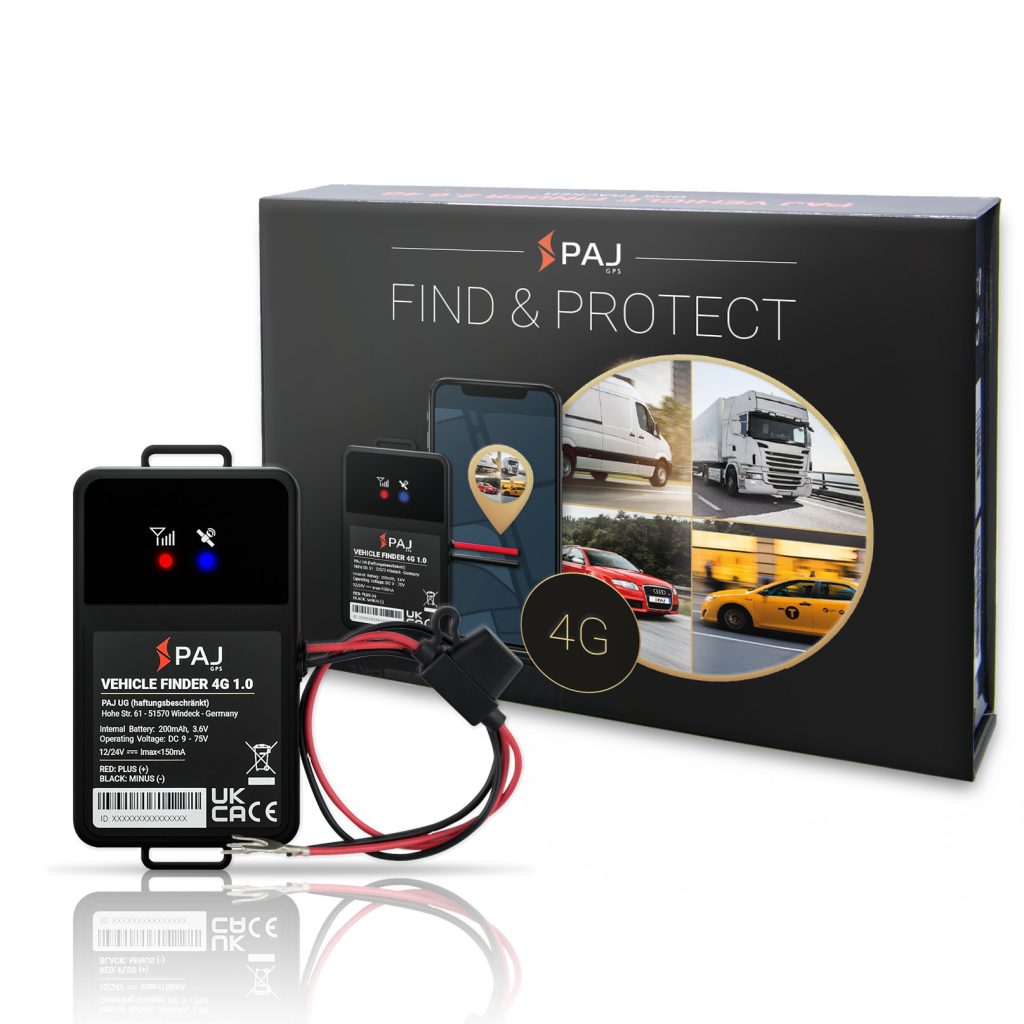 VEHICLE Finder 4G 1.0 NEW GPS Tracker PAJ GPS