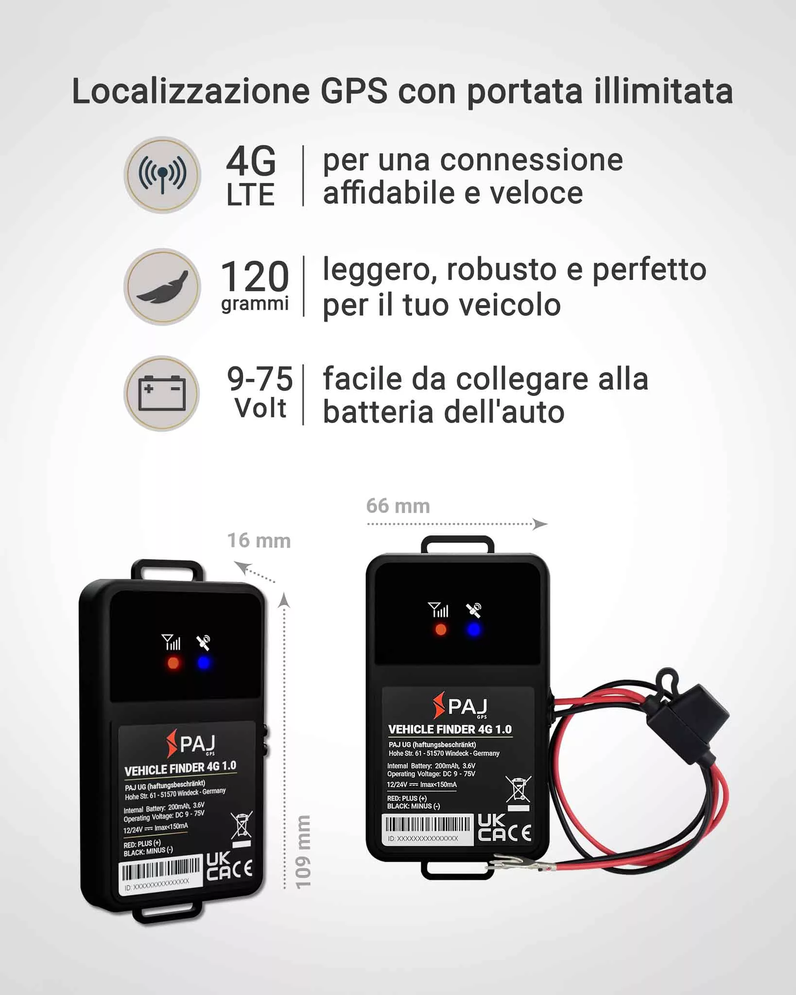 Vehicle Finder 4g