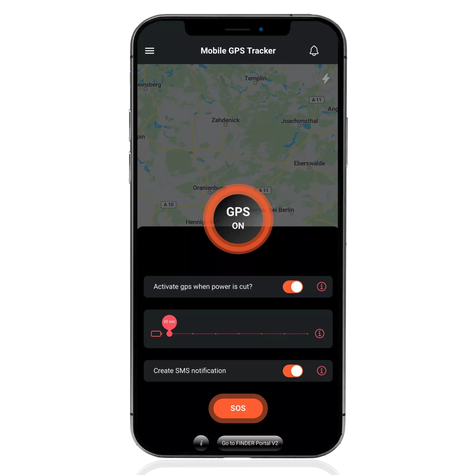 Mockup - Applicazione di tracciamento GPS (3)