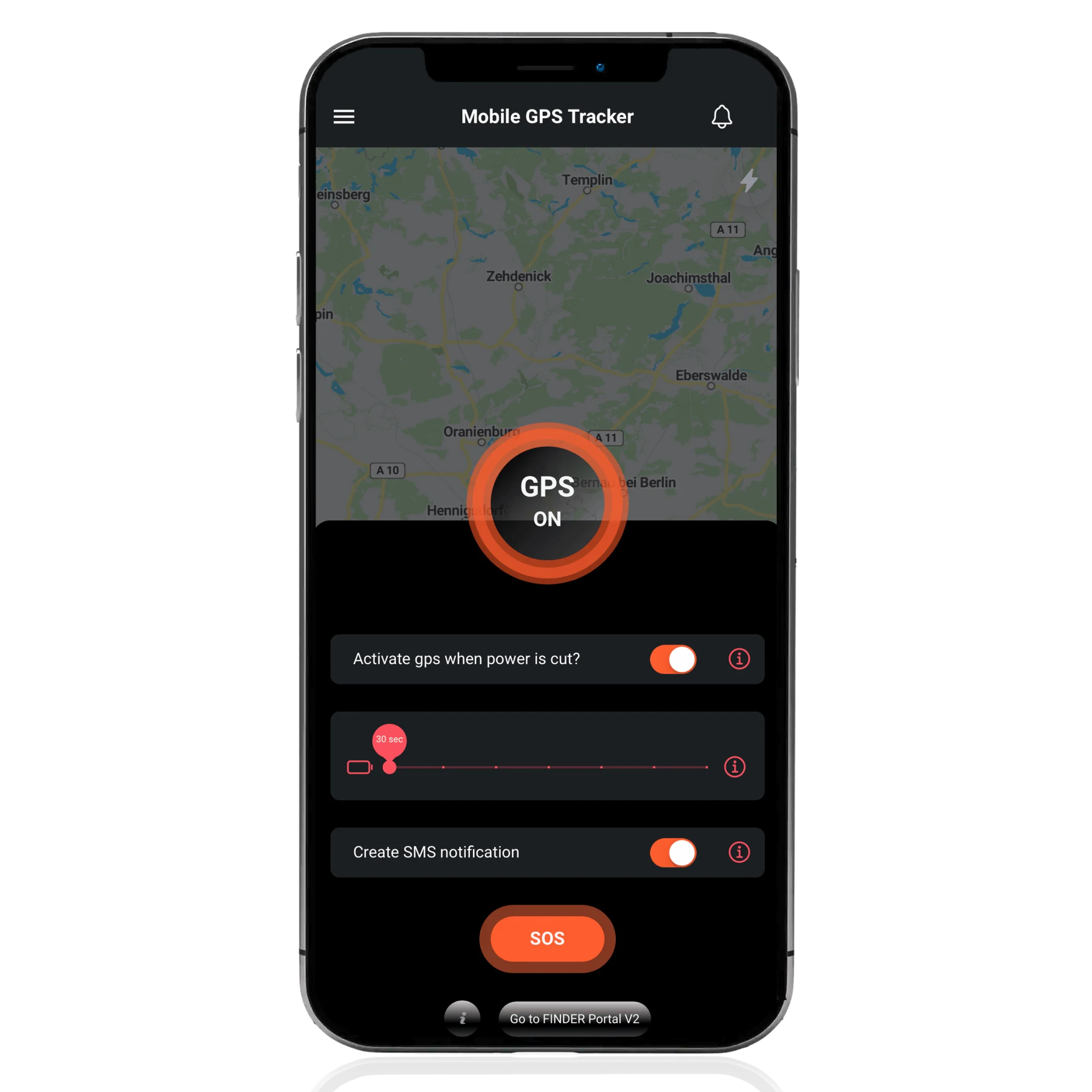 Mockup - Applicazione di tracciamento GPS (3)