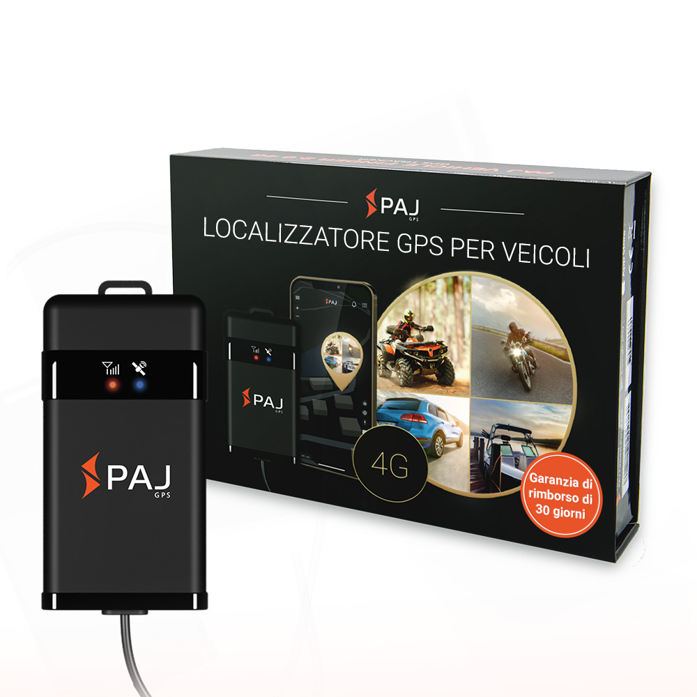 VEHICLE Finder 4G 2.0 PAJ GPS Tracker con scatola