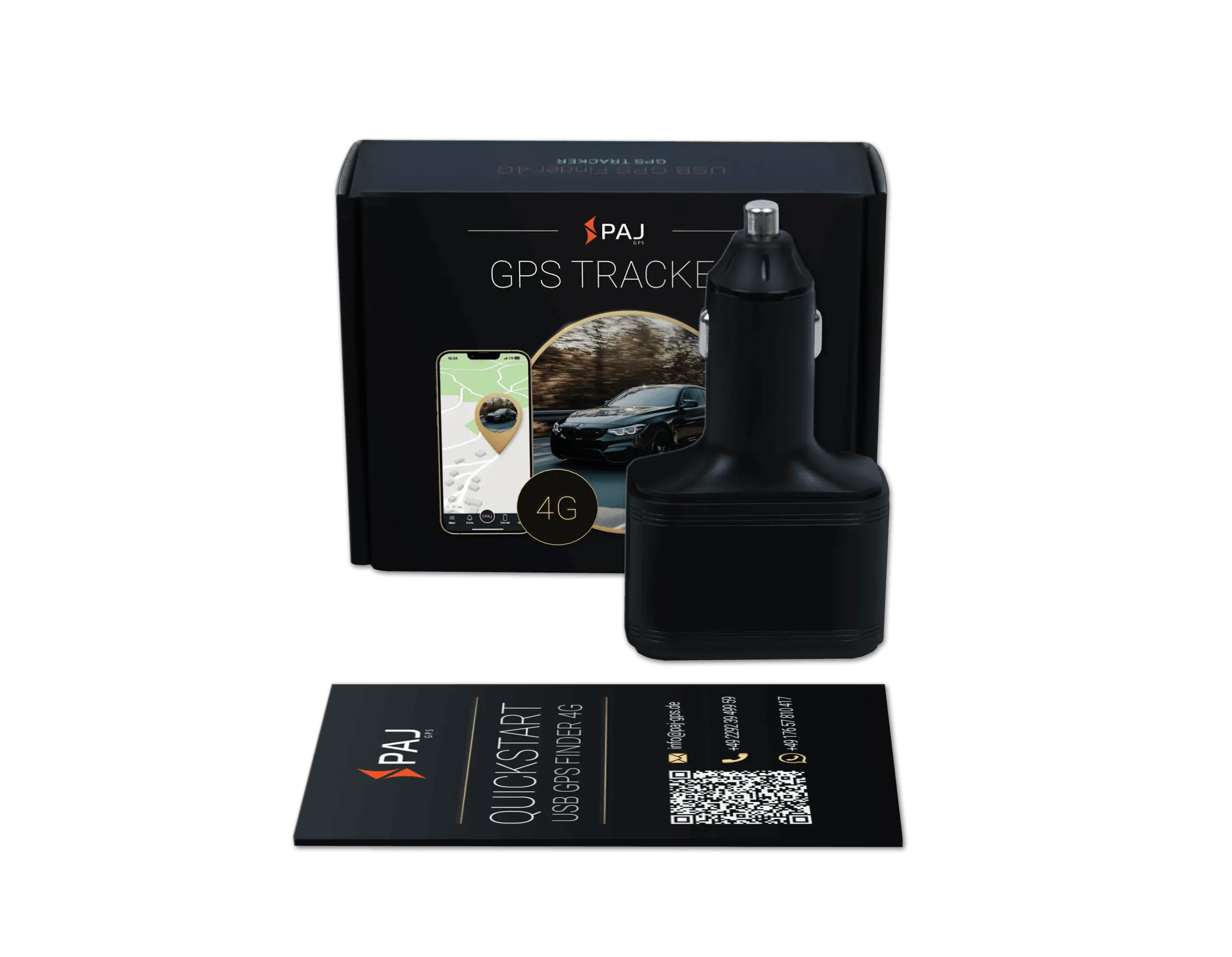 Ambito di consegna USB GPS Finder 4G PAJ GPS Tracker