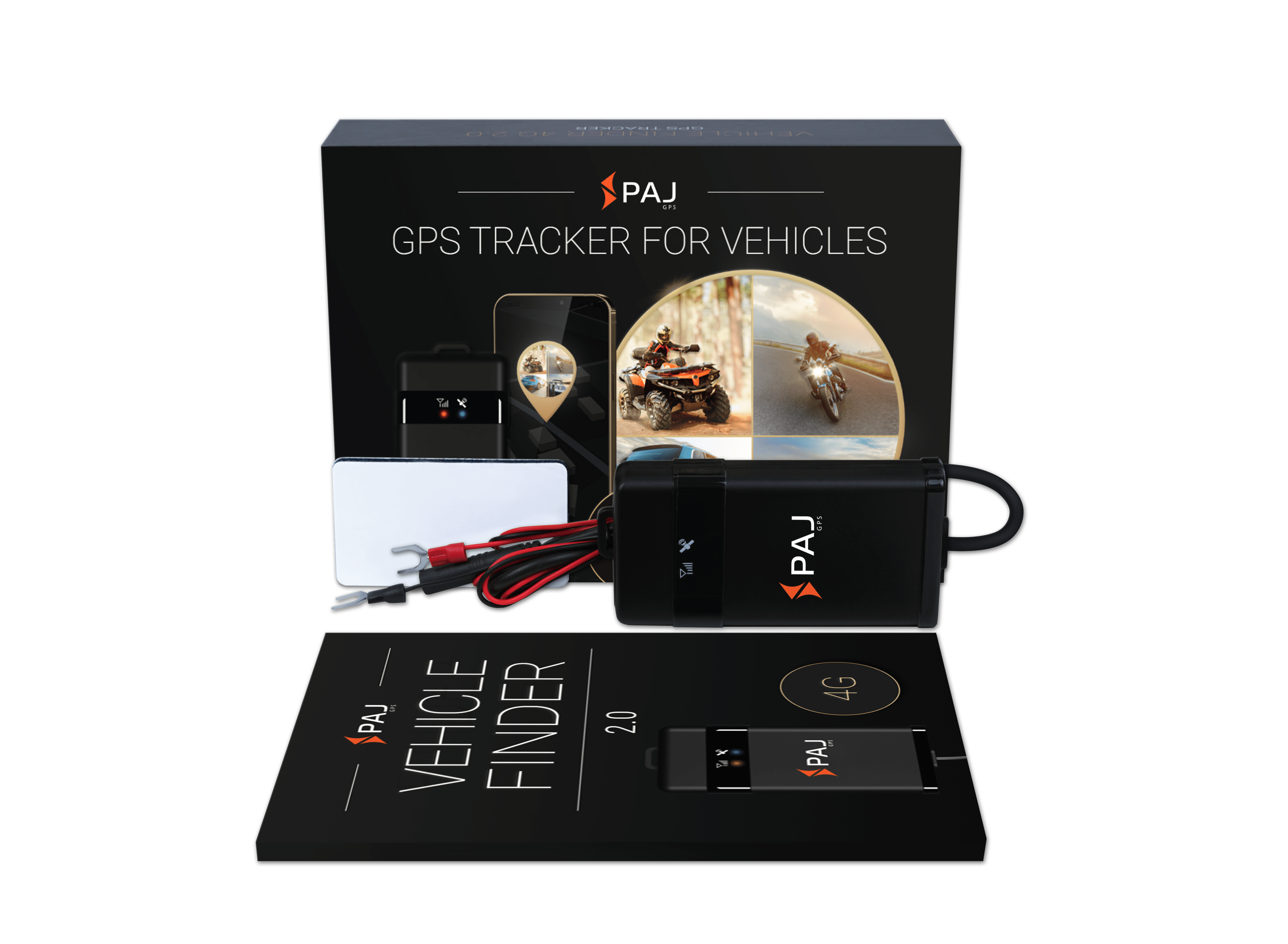 Ambito di consegna VEHICLE Finder 4G 2.0 PAJ GPS Tracker