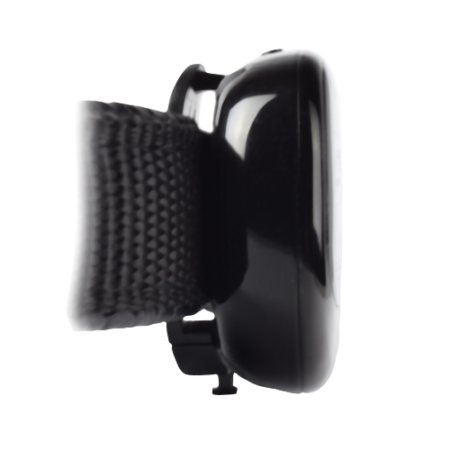 Immagine del prodotto chiusa sul lato con supporto e collare PAJ PET Finder 4G nero