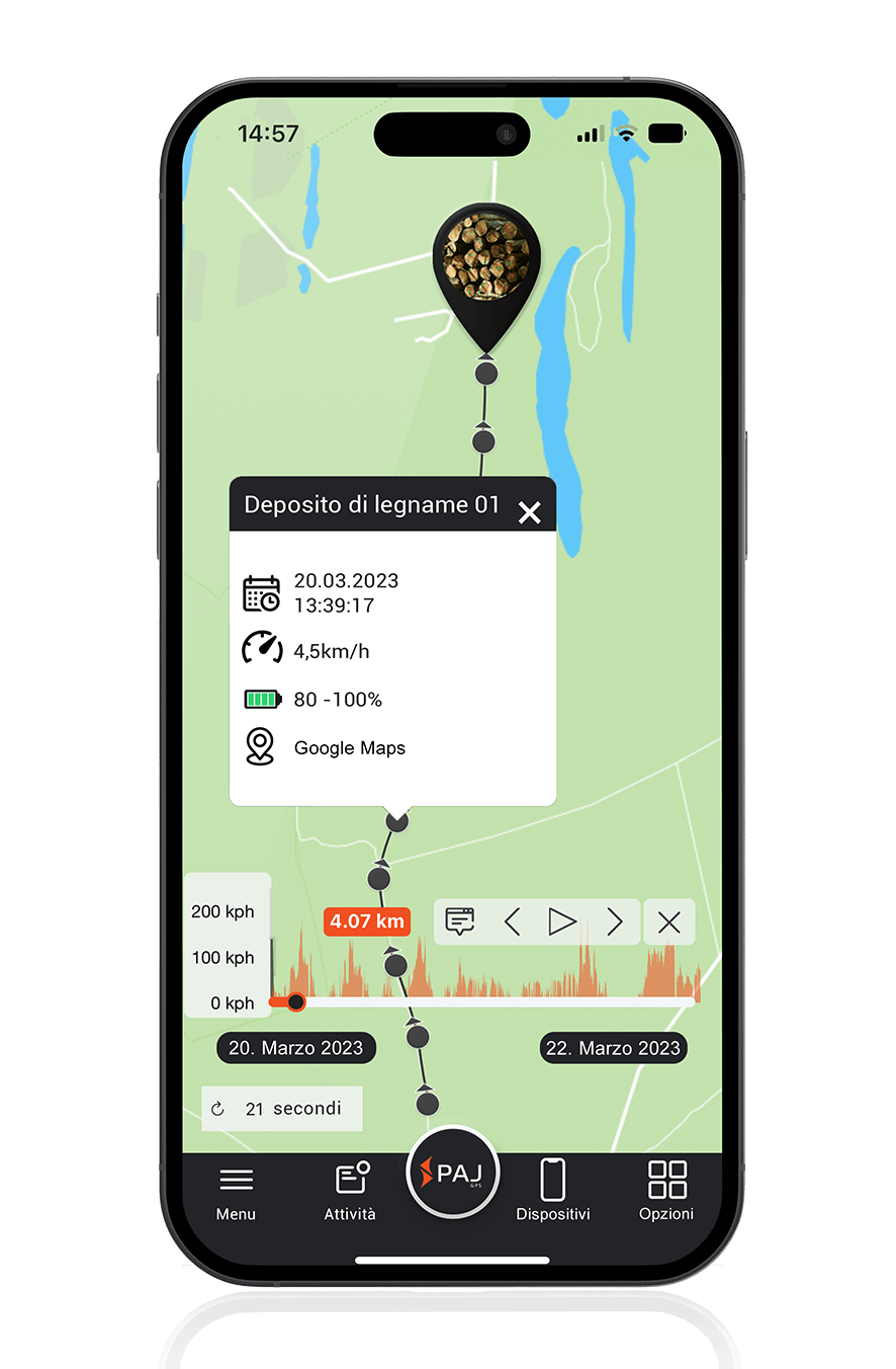 Mockup - Localizzatore GPS Maderas