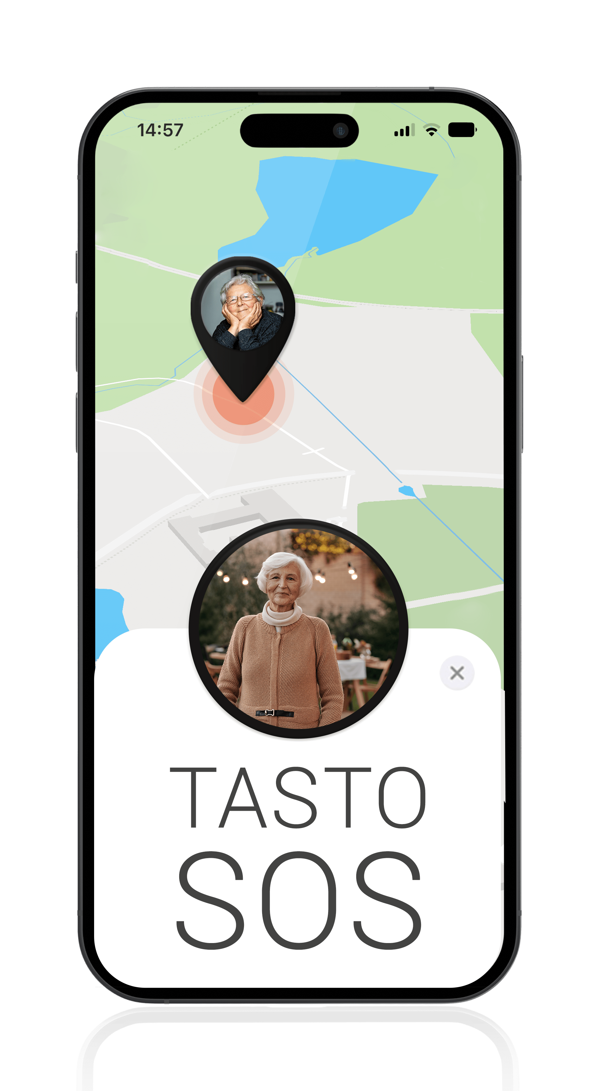 Localizzatori GPS per anziani con tasto SOS