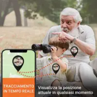 Tracciamento diretta PEOPLE Finder 4G PAJ GPS Tracker