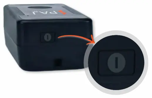 Pulsante accensione EASY FINDER 4G GPS