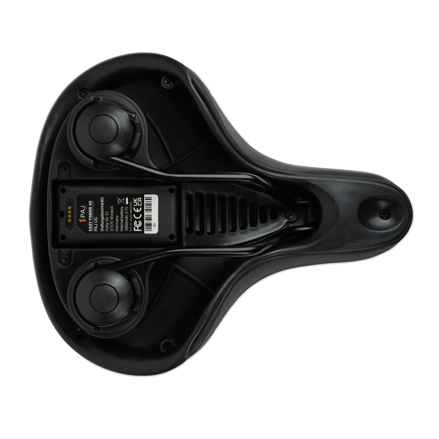 Sella per bicicletta per PAJ EASY Finder 4G lato inferiore