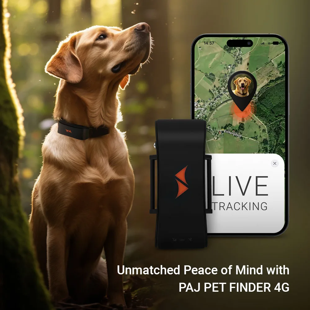 PAJ PET Finder 4G nero PAJ GPS Tracker