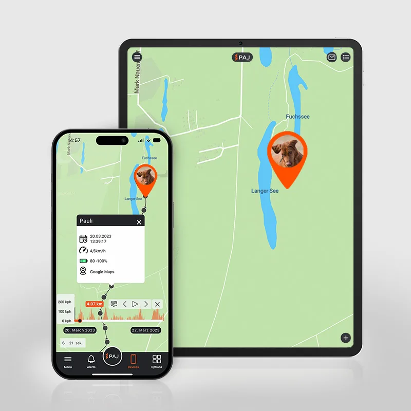 Portal Finder e app per localizzazione GPS del cane