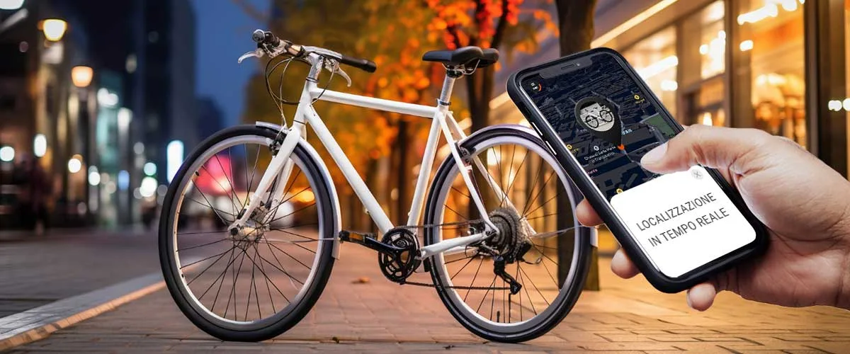 Geolocalizzazione di bici in tempo reale con GPS Tracker e smartphone