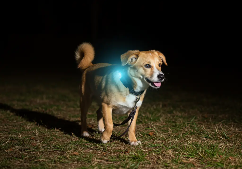 Cane con localizzatore GPS PAJ e luce LED