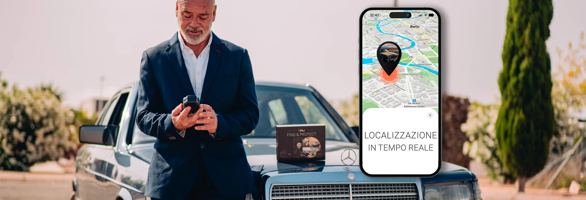 Localizzazione per oldtimer