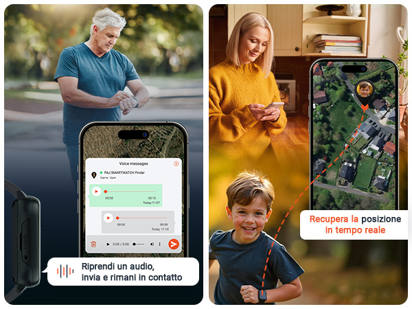 Caratteristiche PAJ SMARTWATCH Finder 4G PAJ GPS Tracker