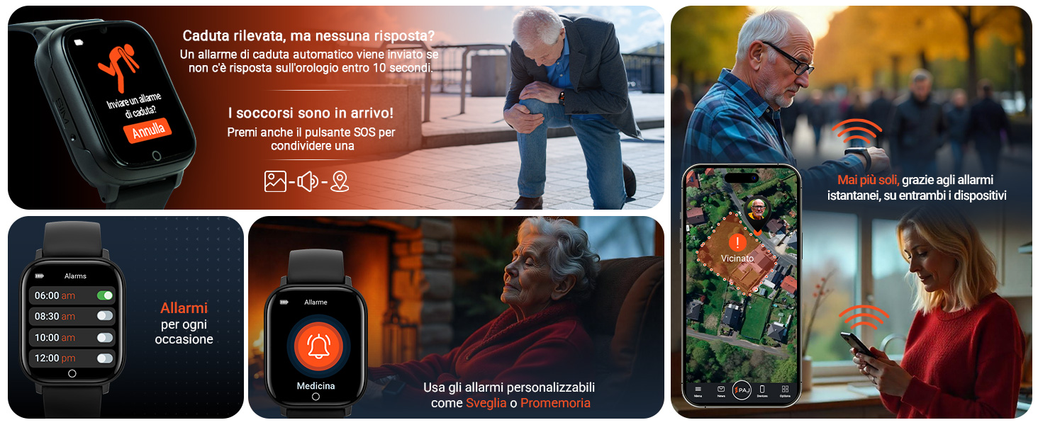 Caratteristiche PAJ SMARTWATCH Finder 4G PAJ GPS Tracker