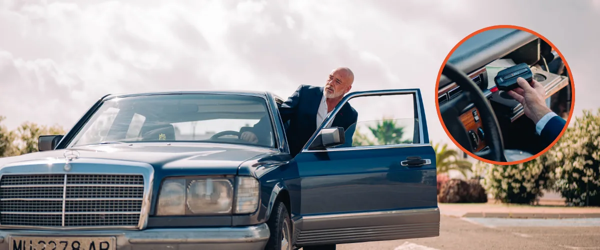 Localizzatore GPS per veicoli d'epoca