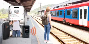 GPS PAJ con funzione messaggi vocali integrata per mandare e ricevere messaggi in maniera facile e immediata