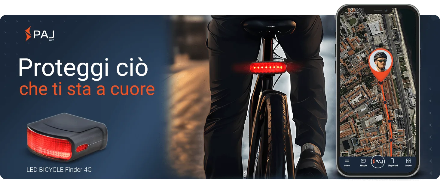PAJ GPS LED BICYCLE Finder 4G
