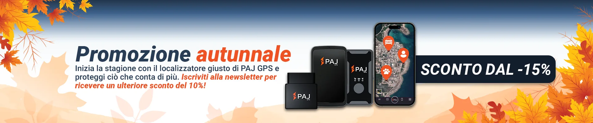 Autumn Banner PAJ GPS