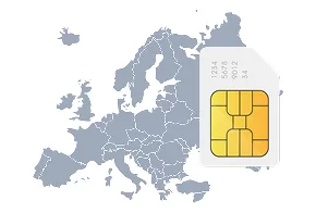 a sim and map